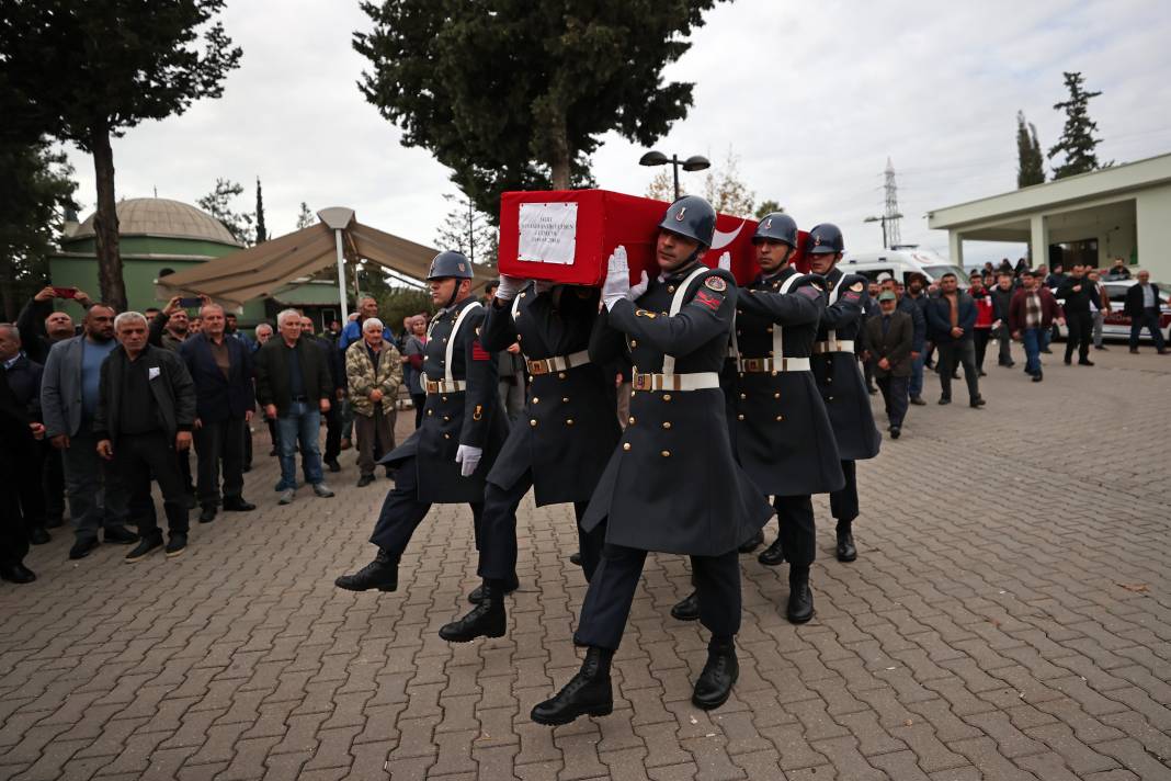 Şehit Jandarma Uzman Çavuş Yetişen son yolculuğuna uğurlandı 11